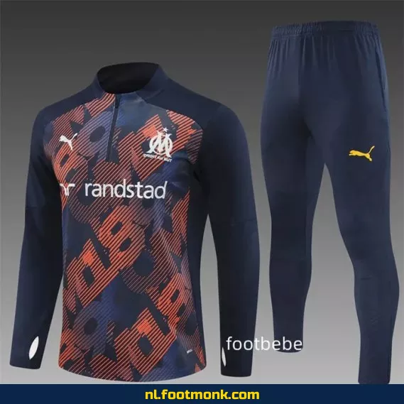 Olympique Marseille 2024/2025 Camouflage Blauw Koninklijk Voetbalshirt – Officieel Fanwear, Origineel & Aanbieding
