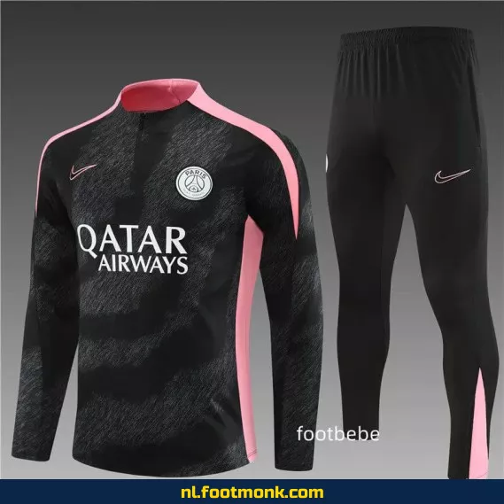 PSG 2024-2025 Zwart Camouflage Voetbalshirt – Officieel Fanwear | Voetbalshirts Dames & Heren