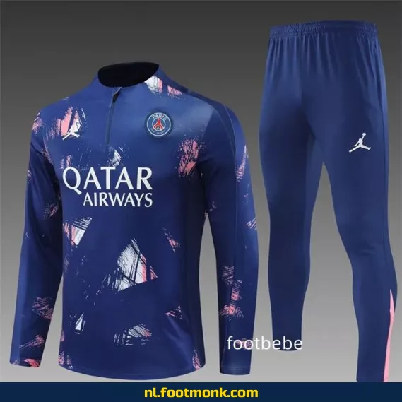 PSG Jordan Camouflage Voetbalshirt 2024-2025 - Blauw | Officieel Voetbalshirt | Heren & Dames | Fanwear | Aanbieding