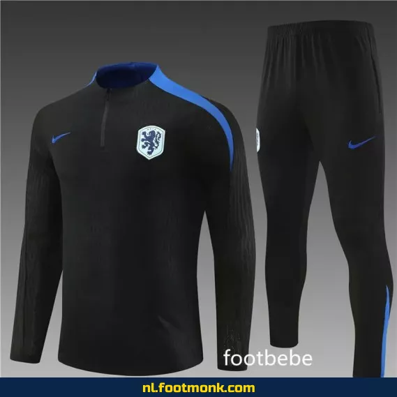 Nederlands Elftal Voetbalshirt 2024-2025 - Zwart | Officieel Fanwear | Heren & Dames