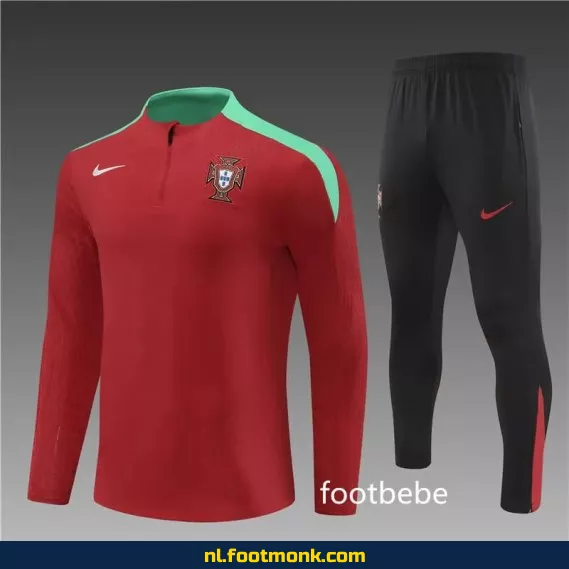 Portugal 2024-2025 Rood Voetbalshirt – Officieel Fanwear, Origineel en Aanbieding