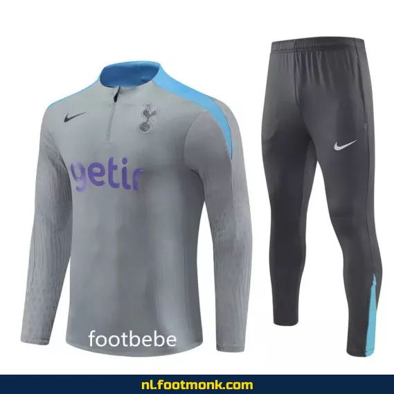 Tottenham Voetbalshirt 2024-2025 - Lichtgrijs - Officieel Voetbalshirt - Fanwear - Heren/Dames/Kinderen - Aanbieding