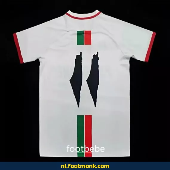 Palestina Voetbalshirt 2023-2024 Wit – Officieel Thuistenue | Voetbalshirts Dames & Heren | Personaliseerbaar